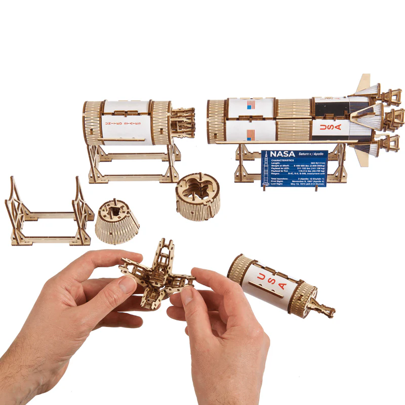 SaturnV_Rakete_MagicHolz_Puzzle_Ugears11 SaturnV_Rakete_MagicHolz_Puzzle_Ugears11