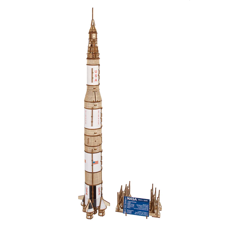 SaturnV_Rakete_MagicHolz_Puzzle_Ugears5 SaturnV_Rakete_MagicHolz_Puzzle_Ugears5