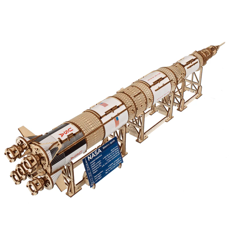 SaturnV_Rakete_MagicHolz_Puzzle_Ugears6 SaturnV_Rakete_MagicHolz_Puzzle_Ugears6