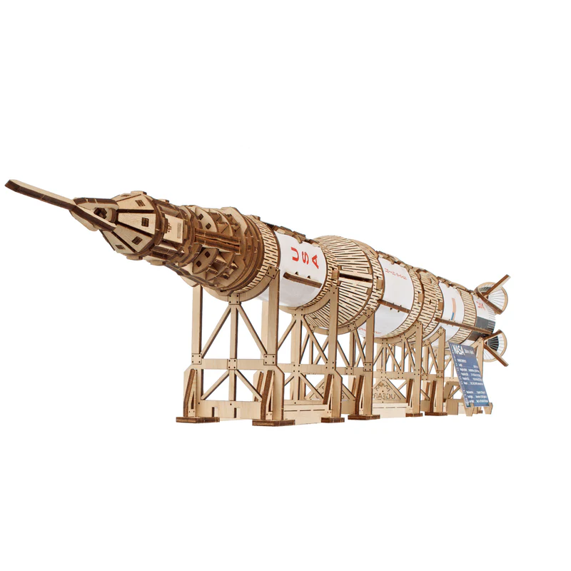 SaturnV_Rakete_MagicHolz_Puzzle_Ugears8 SaturnV_Rakete_MagicHolz_Puzzle_Ugears8